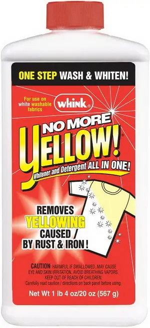 white clothes - yellow color remover