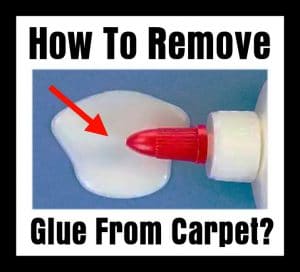How To Remove Dried White Glue From Carpet