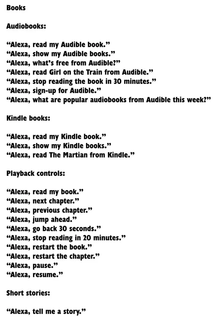 Alexa - Books