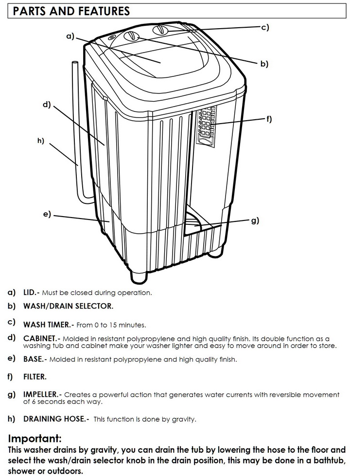 Koblenz LCK 60 Compact Washer