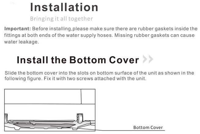 RemoveandReplace.com on Tumblr: Comfee Washing Machine Errors &  Troubleshooting