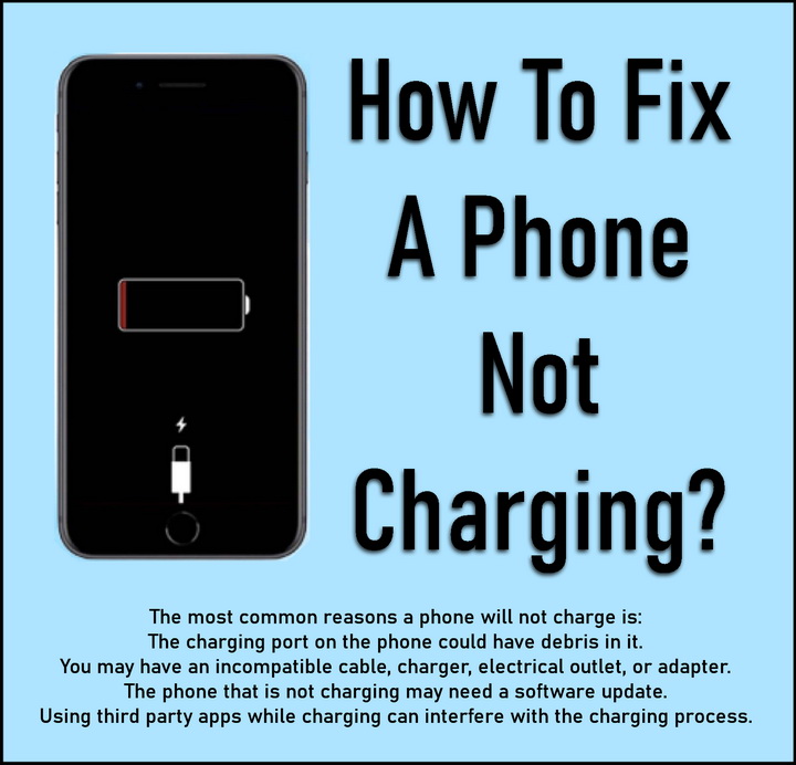 How To Fix A Phone Not Charging? 