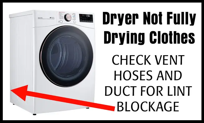 Dryer Not Drying - Clean Test Venting