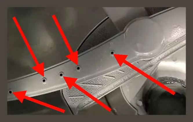 Dishwasher spray arms clogged holes dishes not clean
