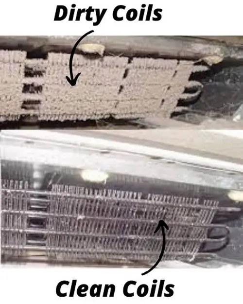 Dirty coils vs clean coils repair a refrigerator that will not run