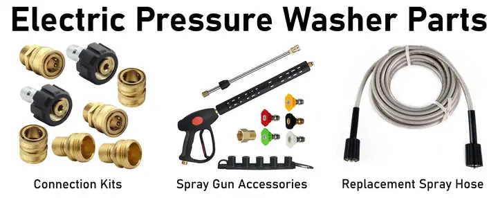 Electric pressure washer parts