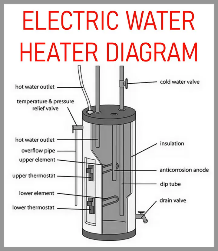 Simple Electric Water Heater Diagram