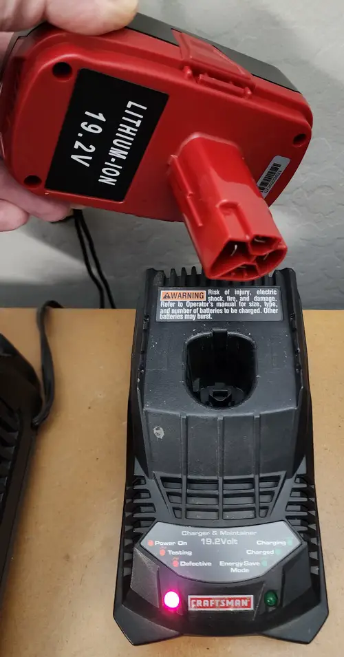 Clean lithium battery terminals before charging