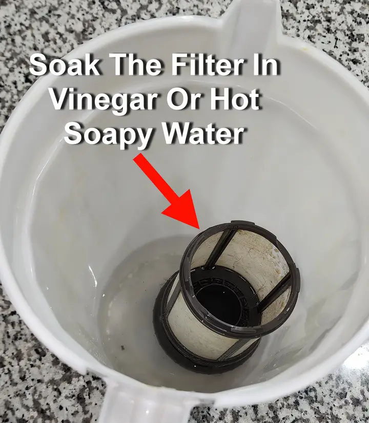 Dishwasher Not Cleaning - Clean The Filter With Vinegar or Hot Soapy Water