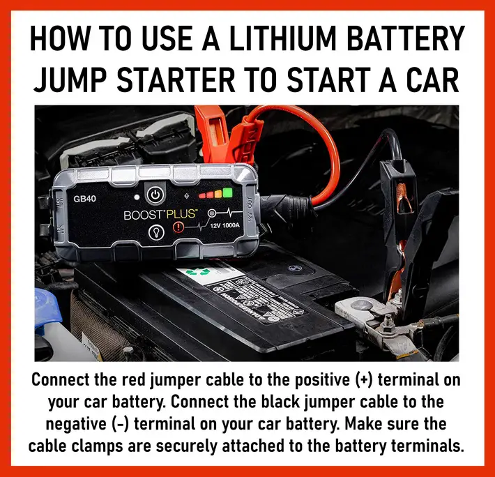 Battery Jump Starter To Start A Car