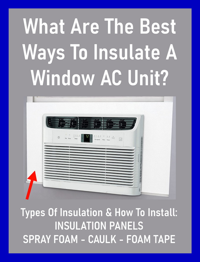 how to insulate window ac