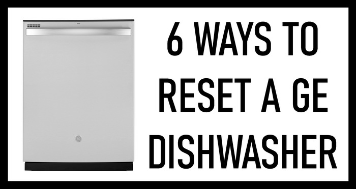 reset GE dishwasher