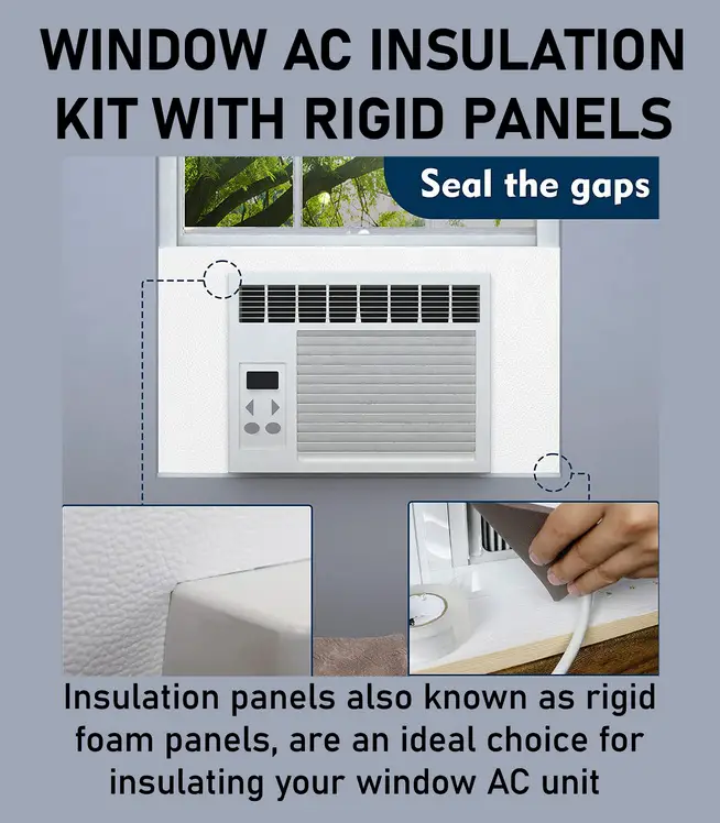 window ac insulation kit