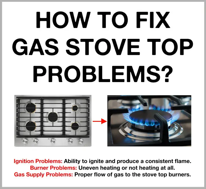 fix gas stove problems