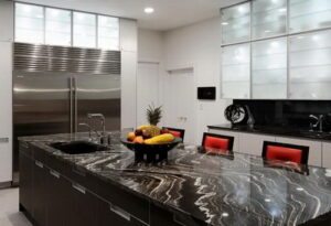 50 Marble Countertop Designs To Inspire Your Dream Kitchen   Marble Countertops 03 300x205 