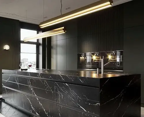 Marble Countertops for Kitchen Black Color
