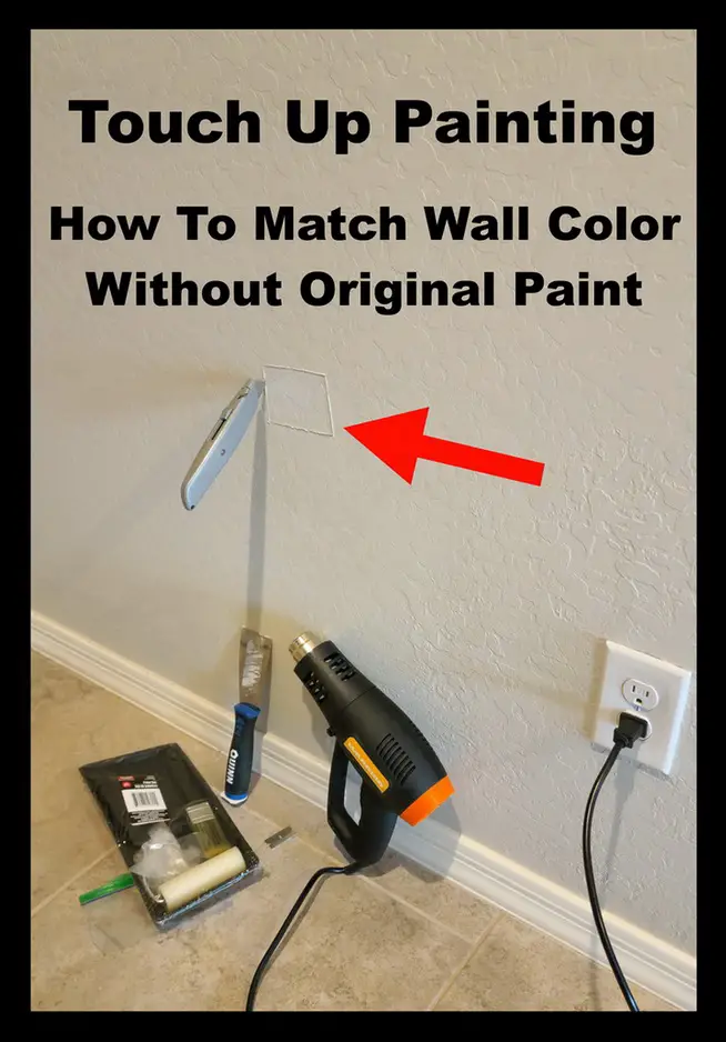 How To Match Wall Color Without Original Paint