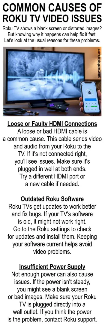 Roku TV video issues