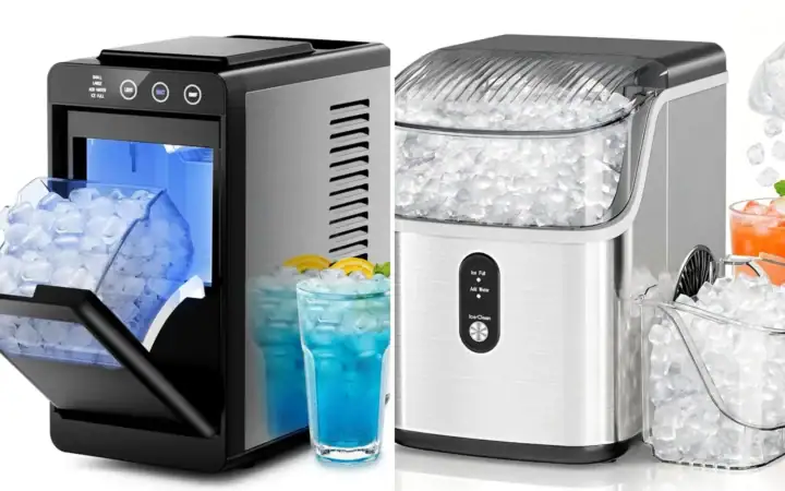 Countertop Ice Makers - Fast Troubleshooting for Common Problems — photo collage