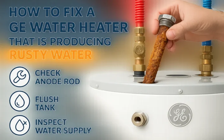 How To Fix A GE Water Heater That Is Producing Rusty Water