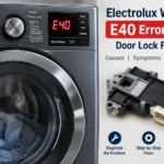 Electrolux Washer E40 Error Code: Door Lock Failure