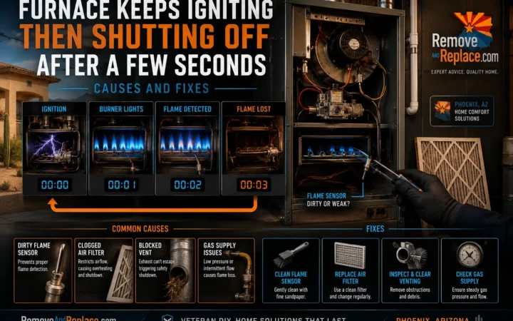Furnace Keeps Igniting Then Shutting Off After A Few Seconds – Causes and Fixes 18 Furnace Keeps Igniting Then Shutting Off After A Few Seconds – Causes and Fixes