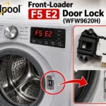 Whirlpool Front Loader F5 E2 Door Lock Error 4 Whirlpool Front-Loader F5 E2 Door Lock Error (WFW9620H)