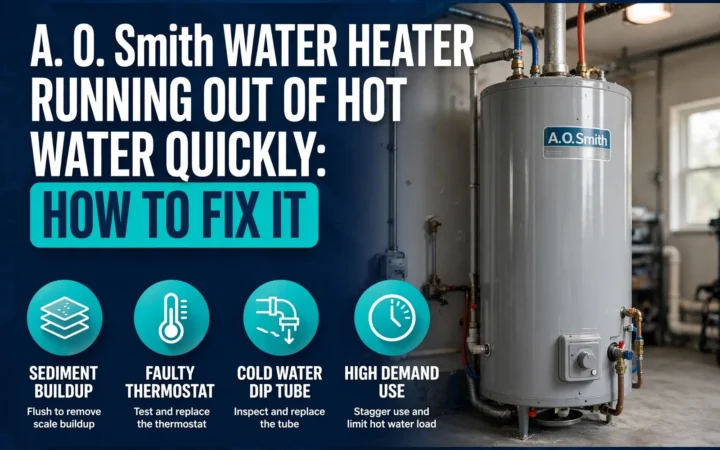 A. O. Smith Water Heater Running Out of Hot Water Quickly: How to Fix It 1 A. O. Smith Water Heater Running Out of Hot Water Quickly: How to Fix It