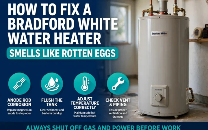 How to Fix a Bradford White Water Heater That Smells Like Rotten Eggs 3 How to Fix a Bradford White Water Heater That Smells Like Rotten Eggs