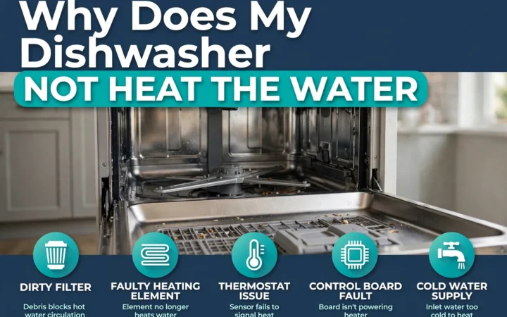 Why Does My Dishwasher Not Heat the Water? 8 Why Does My Dishwasher Not Heat the Water?