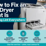 How to Fix an LG Dryer That Is Leaving Lint Everywhere 2 How to Fix an LG Dryer That Is Leaving Lint Everywhere