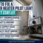 How to Fix a Water Heater Pilot Light That Won't Stay Lit 1 How to Fix a Water Heater Pilot Light That Won't Stay Lit